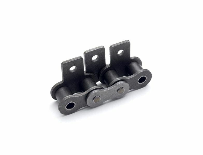 Carbon Steel EA 1 C2040LSA1RL Tsubaki SA-1 Attachment Roller Chain Link Pack of 2 ANSI Chain Size: C2040L 